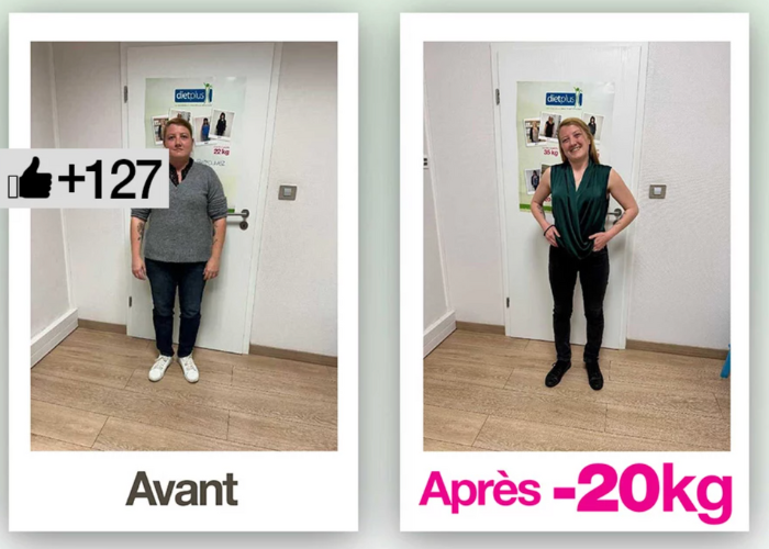 Coralie, ambassadrice dietplus qui a perdu 20 kilos grâce au rééquilibrage alimentaire